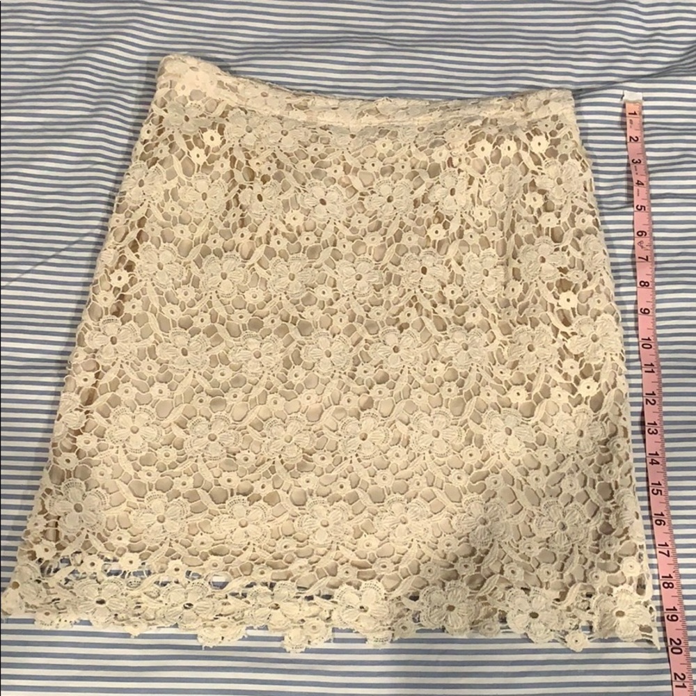 Johnny was lace and 100% silk skirt